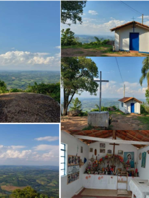 Morro do Pontal e Capela Santa Cruz.